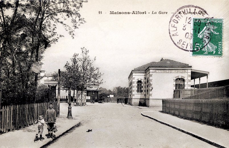 Place de la Gare Maisons-Alfort - 1911
