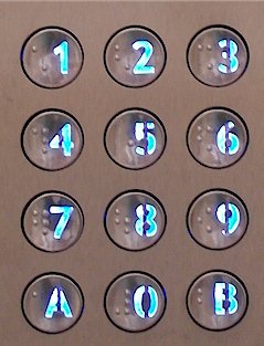 Interphone Urmet clavier Braille