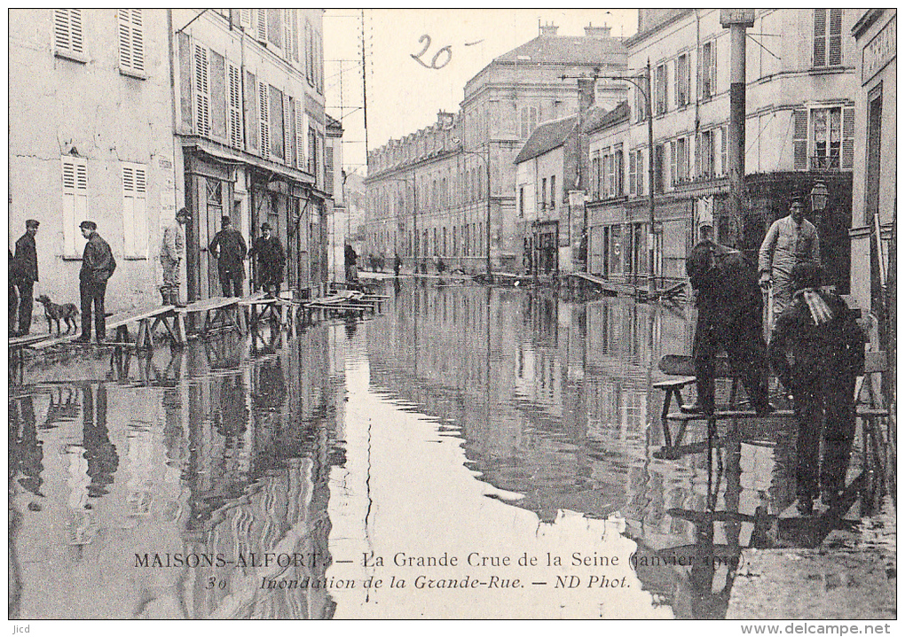 Maisons-Alfort 1910 Grande Rue